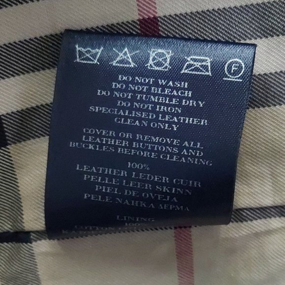 Burberry London Leather Coat - Picture 8 of 8